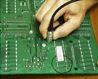 Measurement of conformal coatings on printed circuit boards