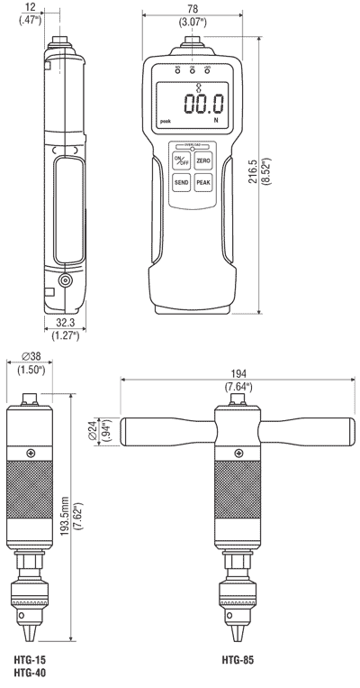 dimensions