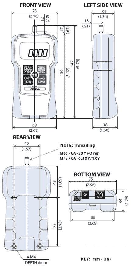 dimensions