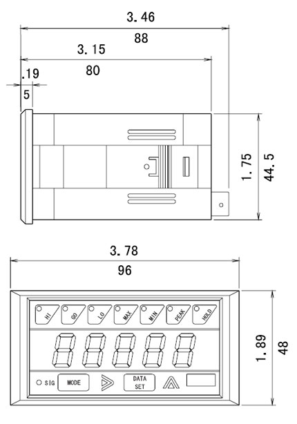 dimensions