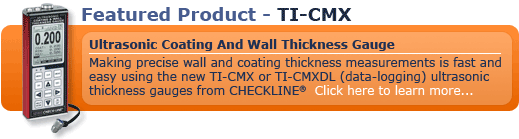 Ultrasonic Coating And Wall Thickness Gauge