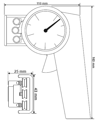 zf2 tension meter dimensions