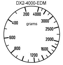 DX2-EDM Sample Dial Faces