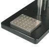 Optional mounting plate (AC1060) contains a matrix of threaded holes for grip and fixture mounting.