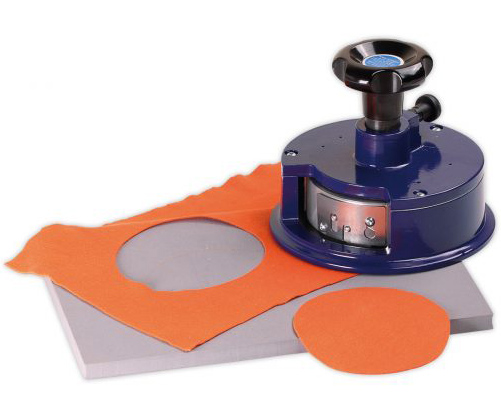Details about   10 cm² Round Sample Cutter Cardboard Textile Carpet Sampler Weight Tester Silver 