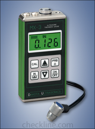 MX-3 - Dakota Ultrasonic Wall Thickness Gauge - Z-112-0001