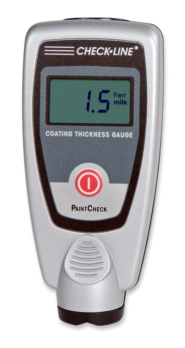 Car Paint Thickness Chart