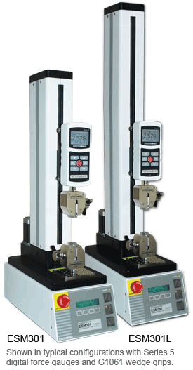 ESM301 and ESM301L Motorized force test stands