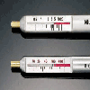 PosiPen Scale is marked in mils and microns