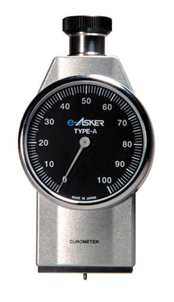 EX Asker Durometer for rubber and plastic hardness testing