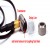 Add coupling fluid to transducer before attaching delay line tip