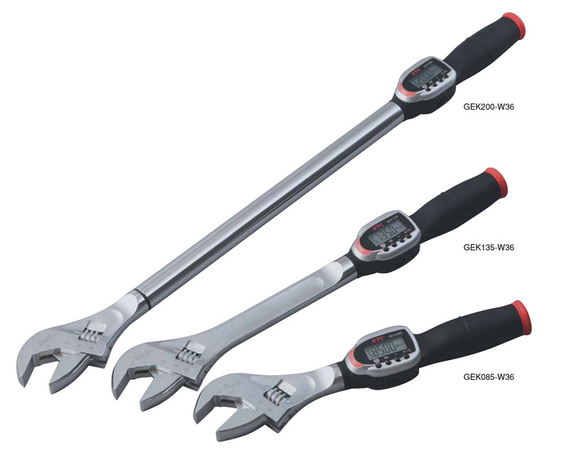 Adjustable and Ratchet Digital Torque Wrenches GEK