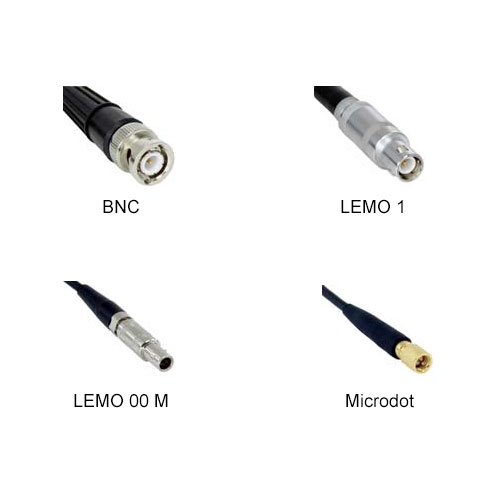 Adapter BNC plug to LEMO-1 1s L1 jack fr Ultrasonic TOFD NDT GE transducer probe 
