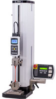 The ESM303 is a highly configurable single-column force tester for tension and compression measurement  applications up to 300 lbF (1.5 kN), with a rugged design suitable for laboratory and production environments.