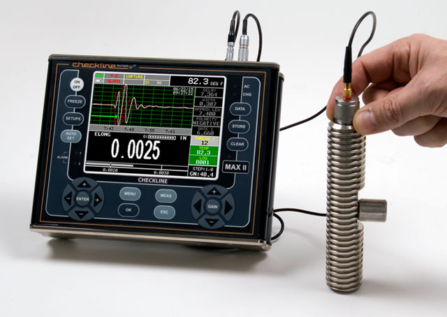 MAX-II Ultrasonic Bolt Tension Monitor