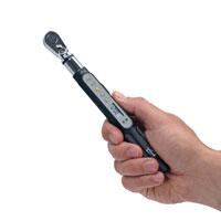 Low Profile DTF Digital Torque Wrench with 1/4