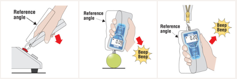 dsv force gauge operation