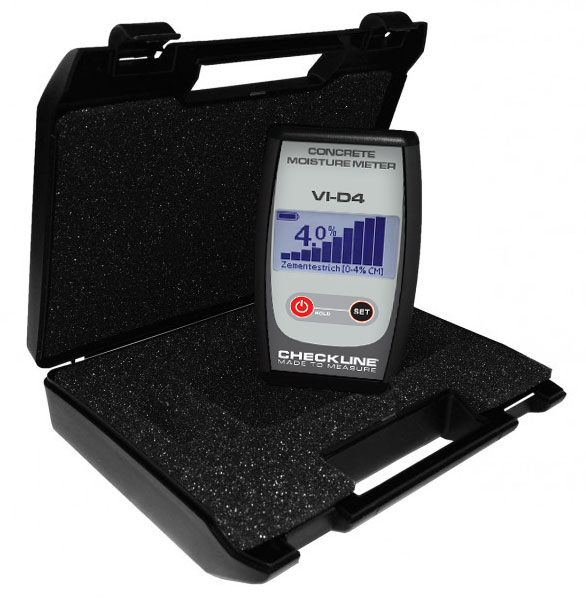 vi-d4 concrete moisture meter kit